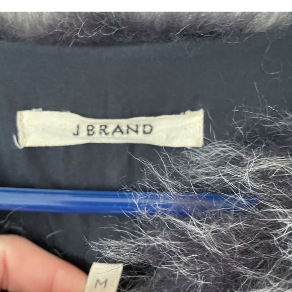 J brand jacket Ailith lamb leather and fur shearling - Picture 8 of 10